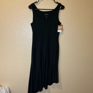 Express Black Asymmetrical Sheath Dress Cocktail